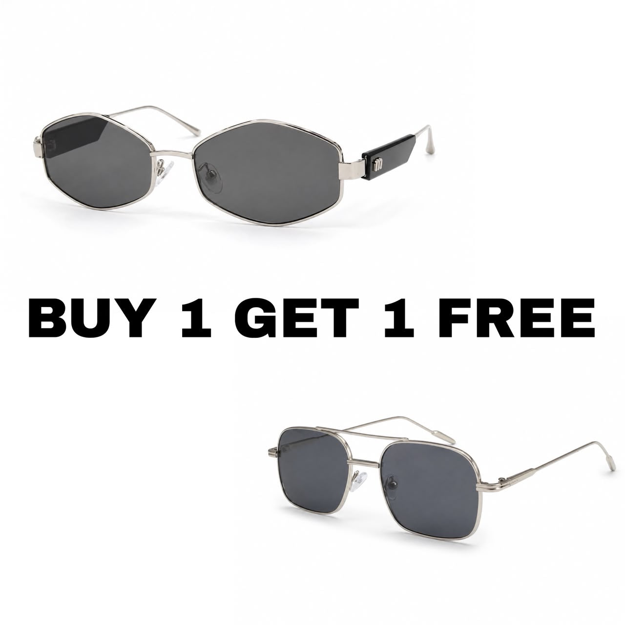 Signature + silver silver frame Hex
