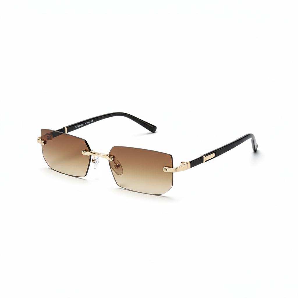 Titan Luxe Rimless Rectangles