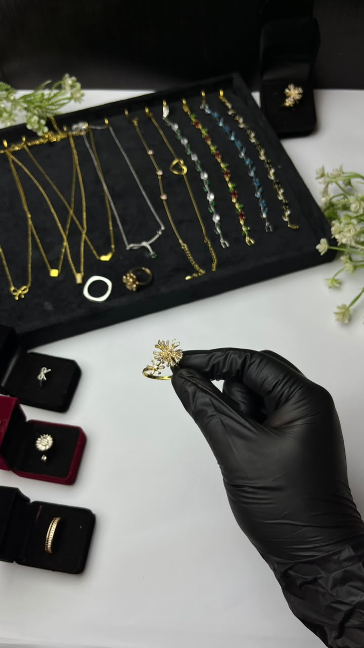 Sunburst Spinner Ring