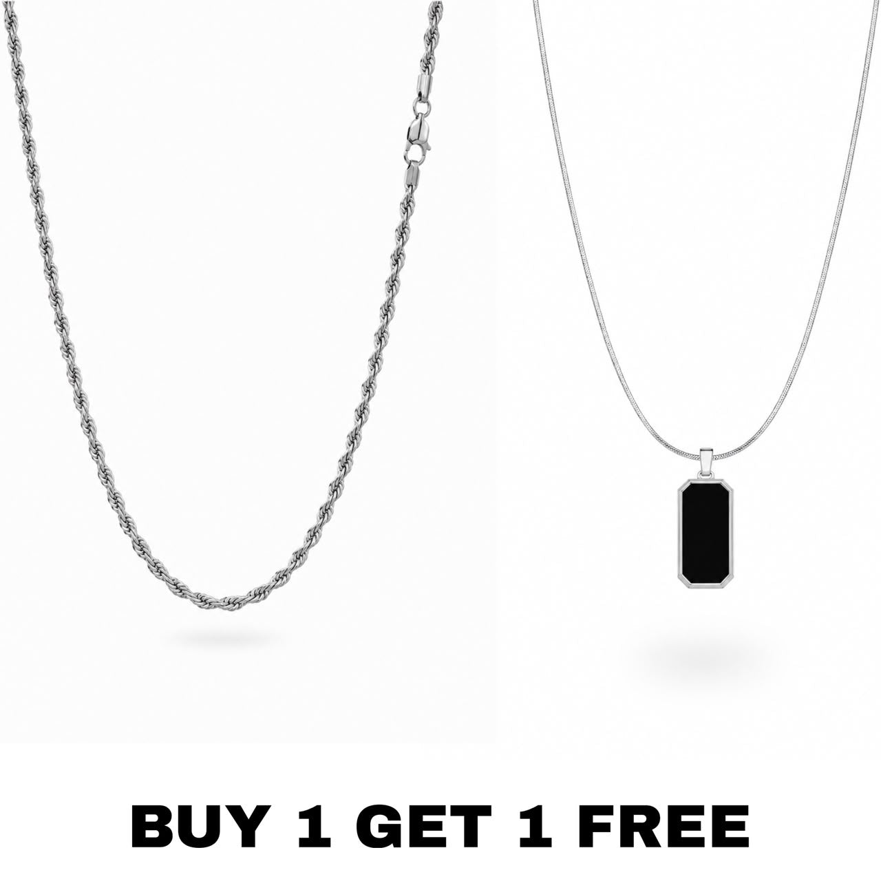 Rop Chain + Minimalist Pendant