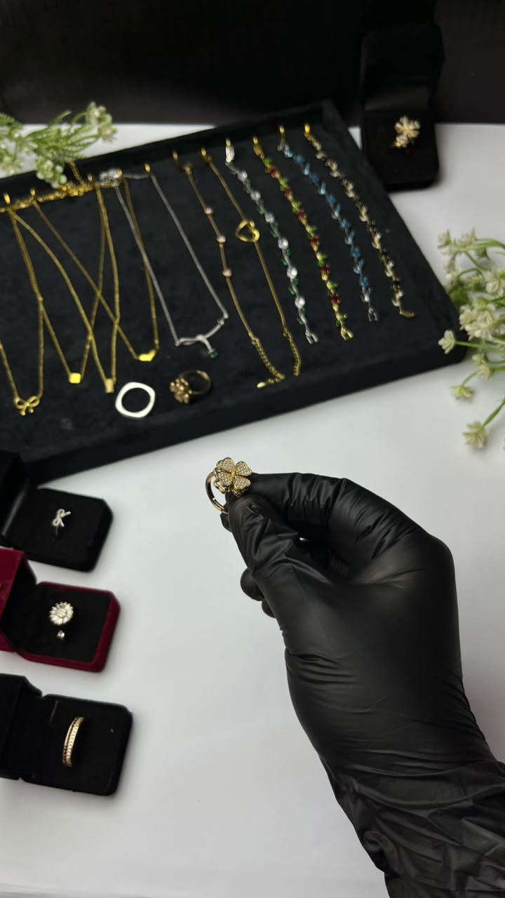 Sunflower Spin Ring