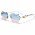 The Azure Marble Rimless