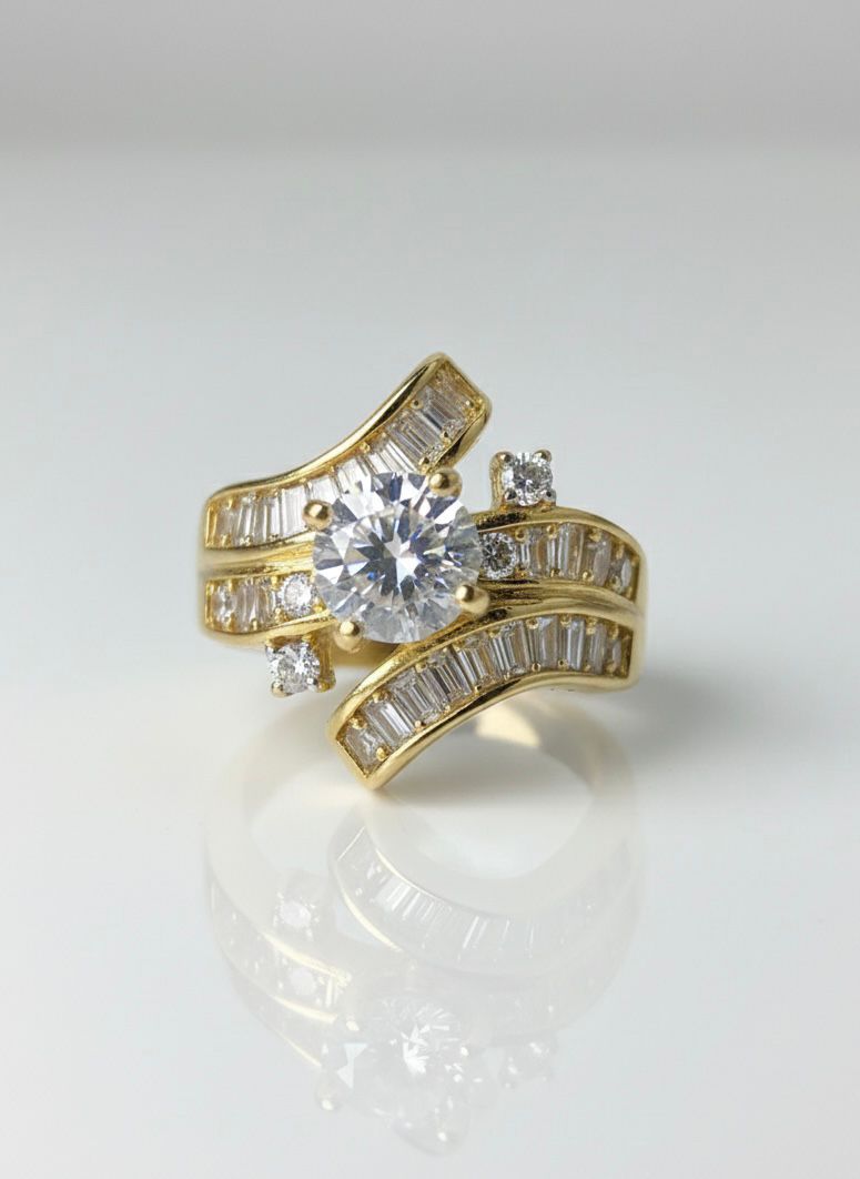 Golden Deco Sunburst