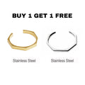 HEXA BRACELET ( GOLDEN + SILVER )