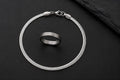 Snake ( Bracelet + Ring )
