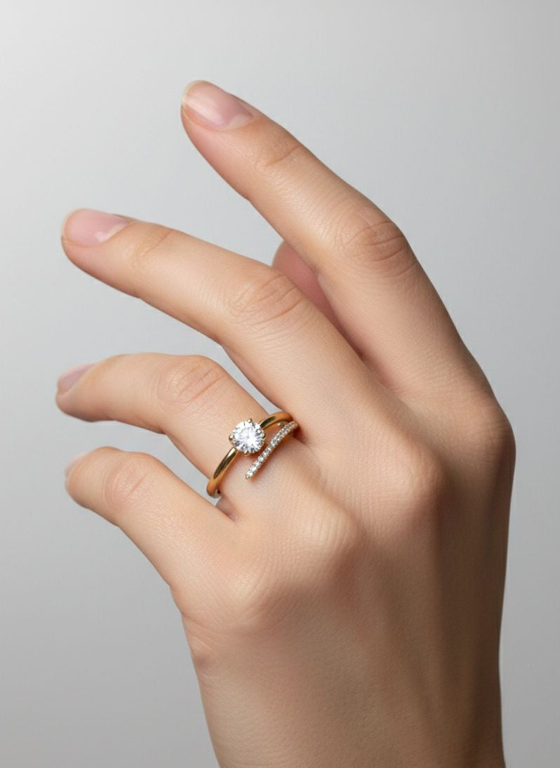 Stellar Duo Wrap Ring