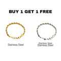 ROP BRACELTE ( SILVER + GOLDEN )