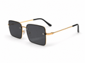Noir Edge Gold Square Sunglasses