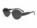 Phantom Noir Round Sunglasses Black