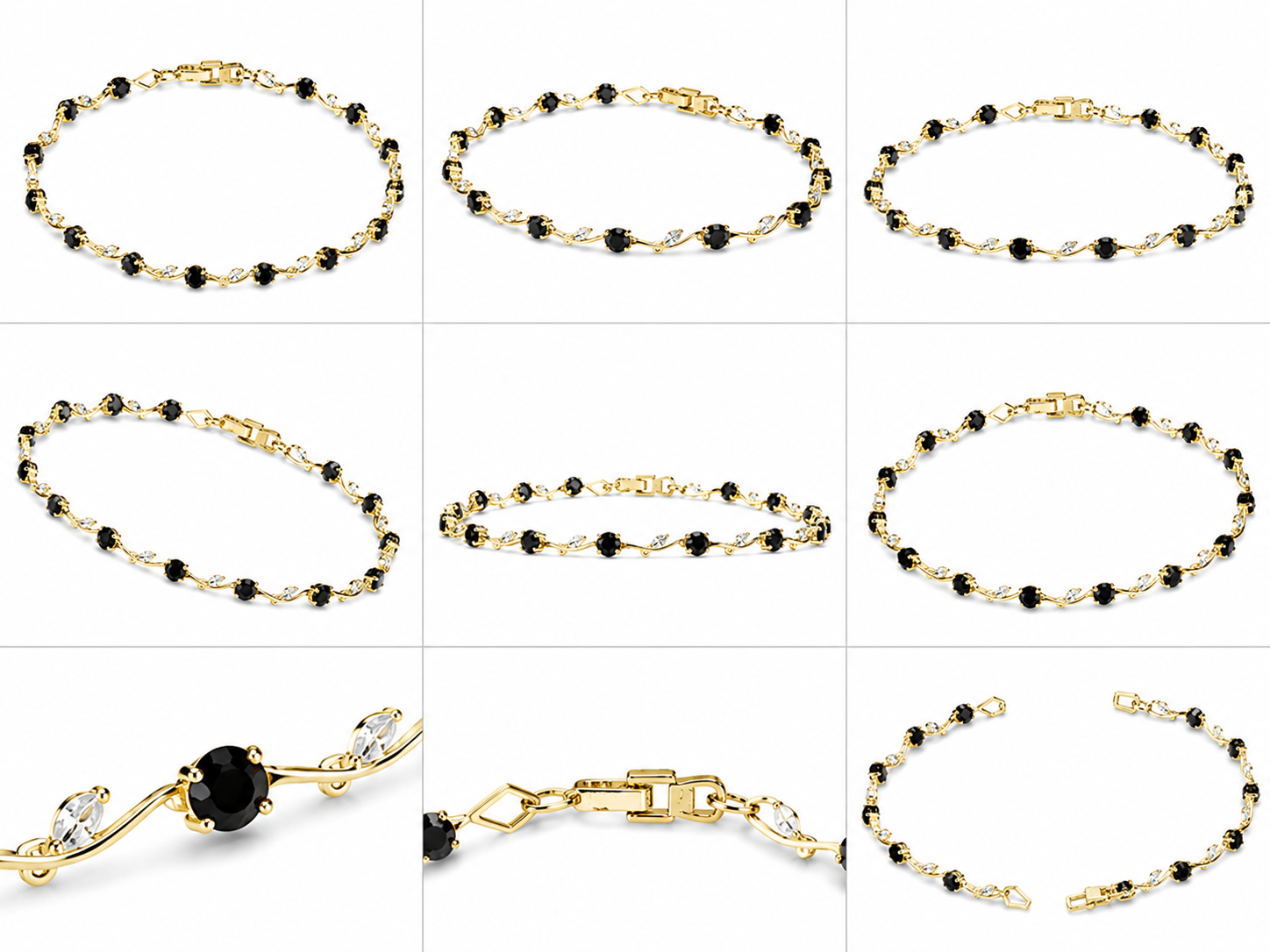 Tulip Bracelet Black
