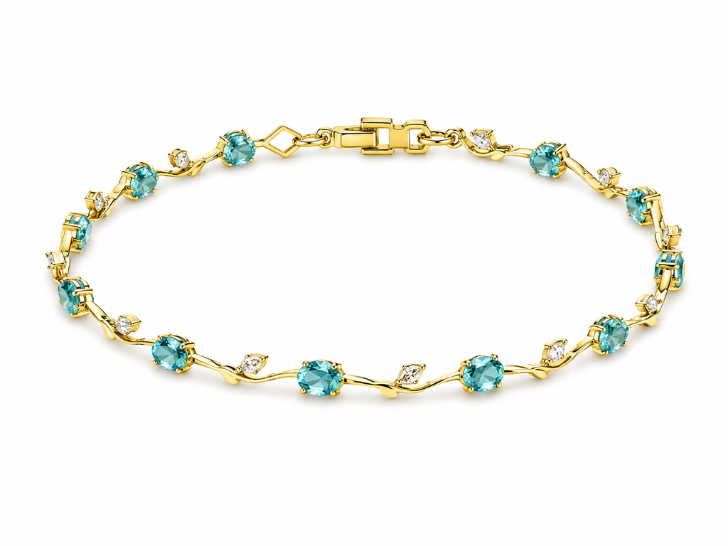 Tulip Blue Blossom Bracelet