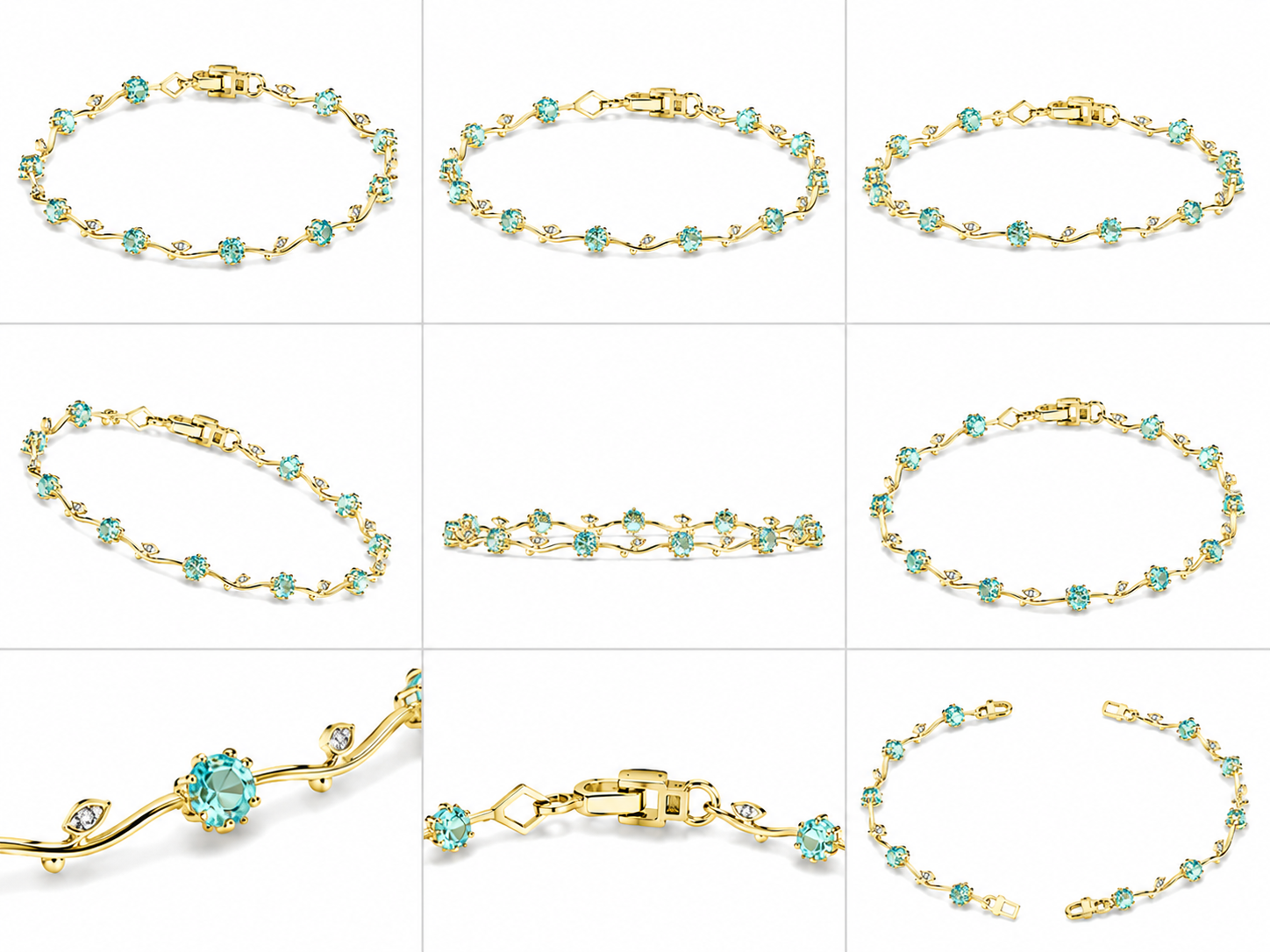 Tulip Blue Blossom Bracelet
