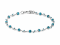 Tulip Bracelet Turquoise Blue