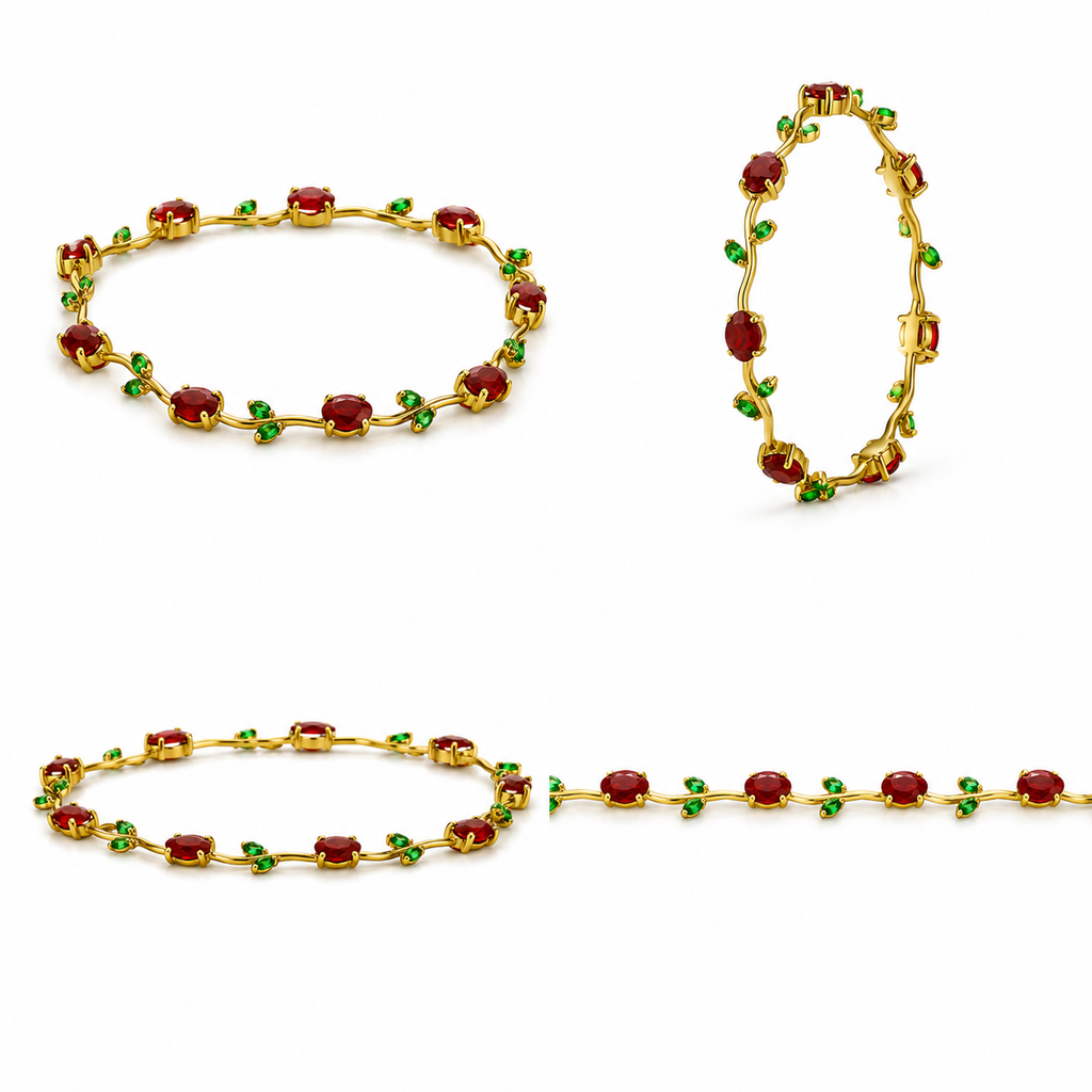 Tulip Bracelet Red