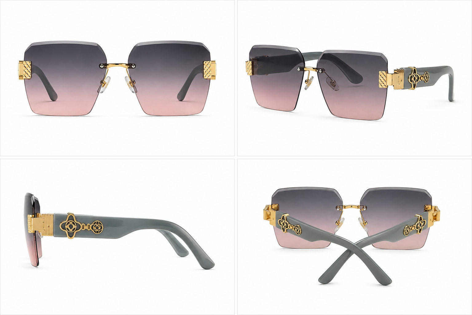 Rimless Sunglasses