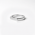 Elysian Greek Key Ring for men's