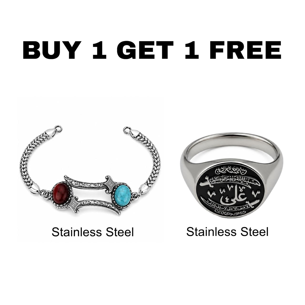 Jawhar BRACELET + Zulfiqar RING