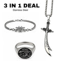Fateh ( ring + bracelet + chain )