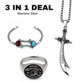 Jawhar ( RING + BRACELT + CHAIN )
