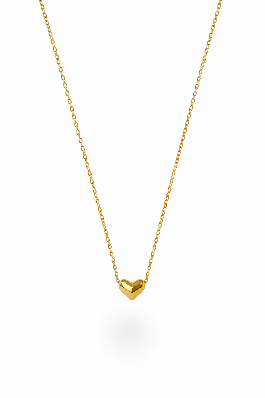 Delicate gold heart Pendant