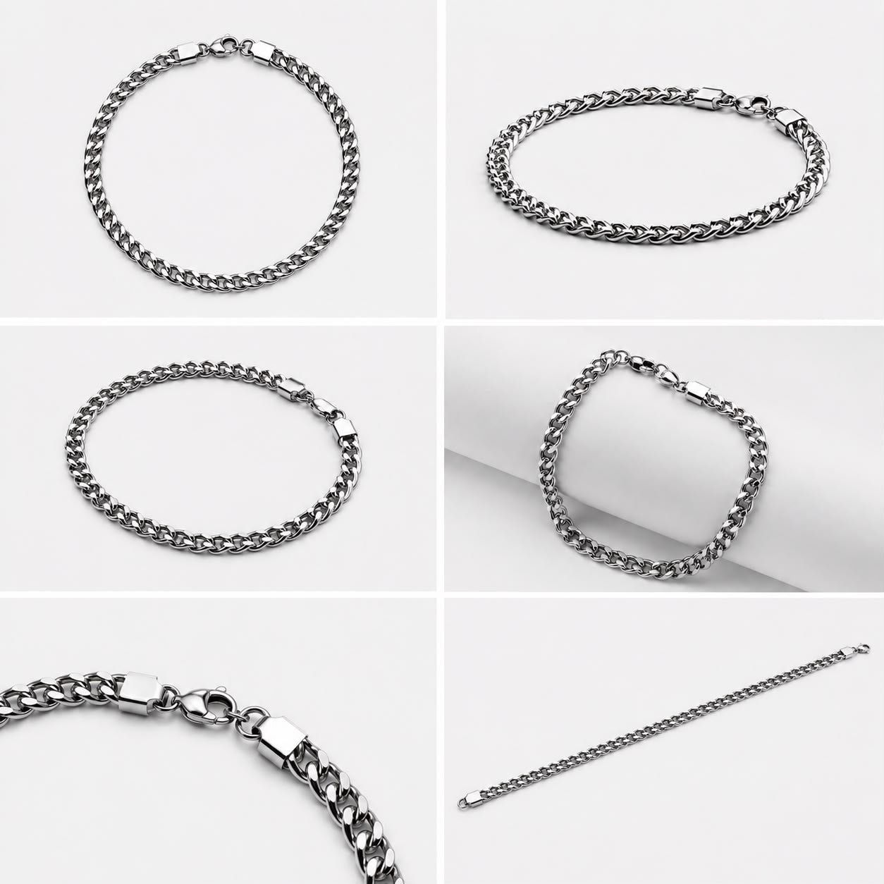 Crown Chain Bracelet