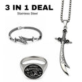 Haider ( RING + BRACELET + CHIAN )
